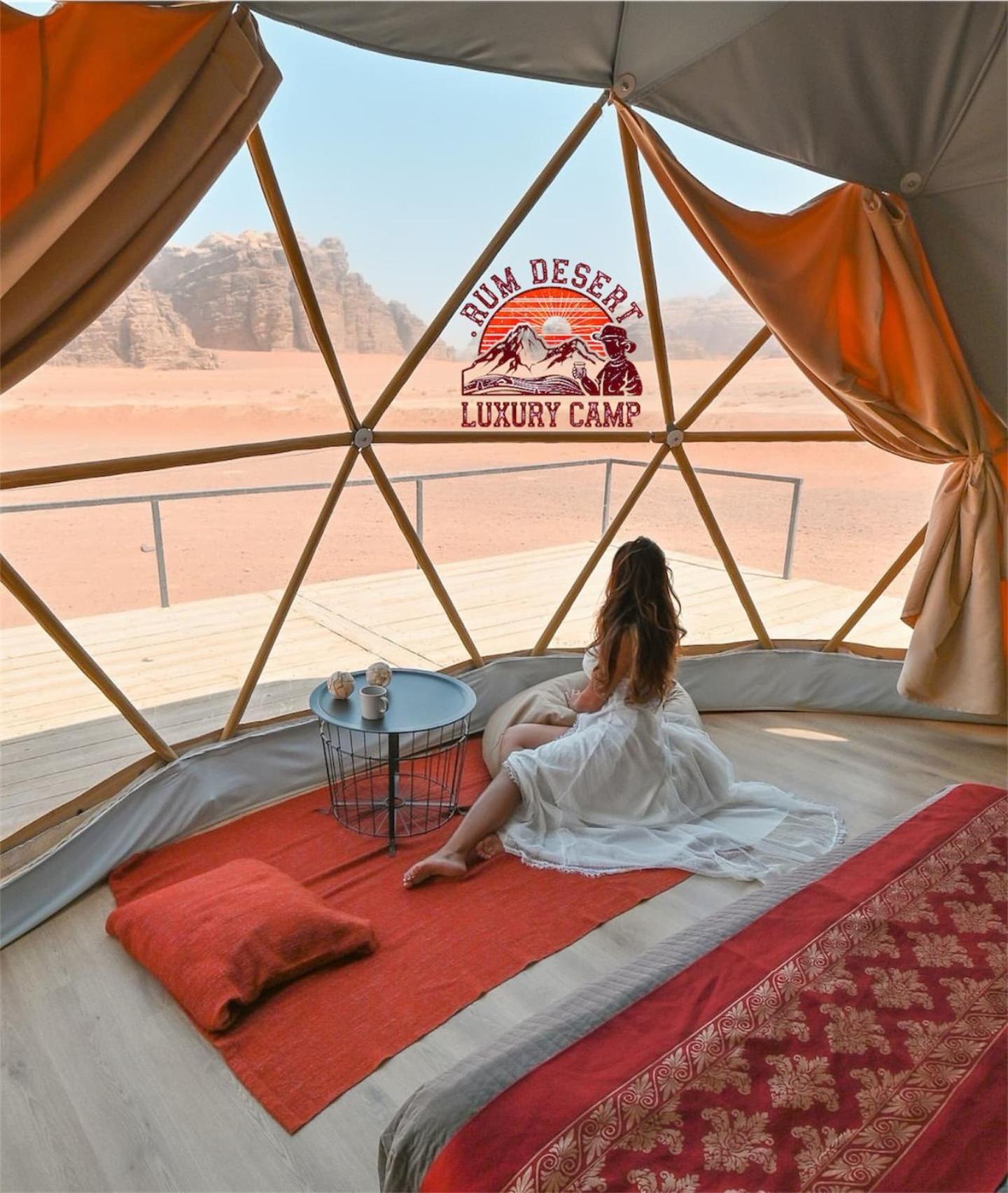 Rum Desert Luxury Camp & Bubble Room Wadi Rum Exterior foto