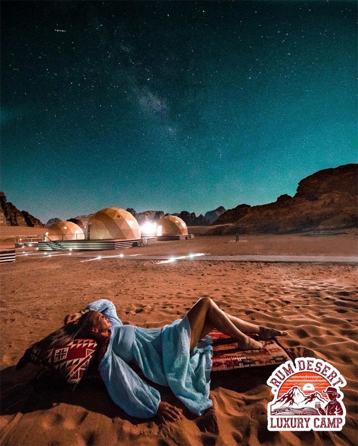 Rum Desert Luxury Camp & Bubble Room Wadi Rum Exterior foto