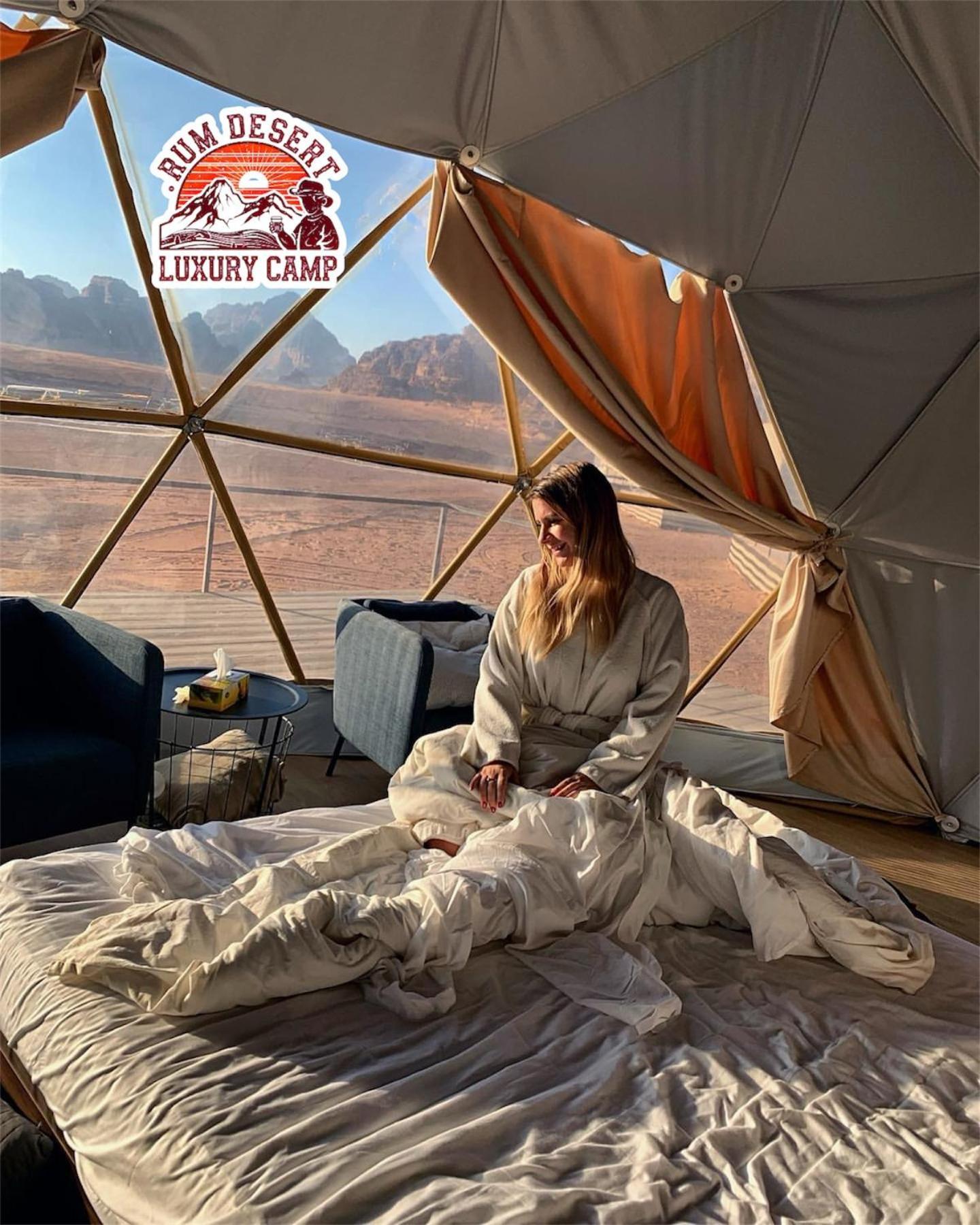 Rum Desert Luxury Camp & Bubble Room Wadi Rum Exterior foto