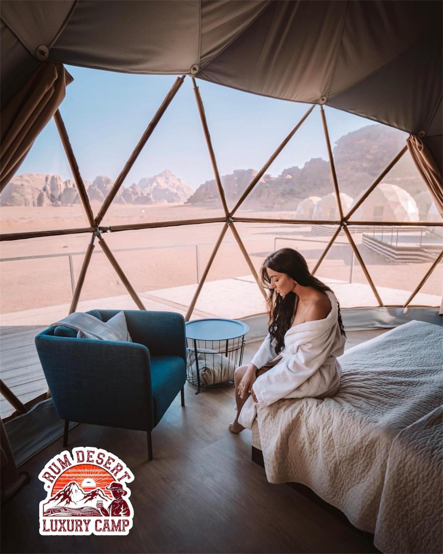 Rum Desert Luxury Camp & Bubble Room Wadi Rum Exterior foto